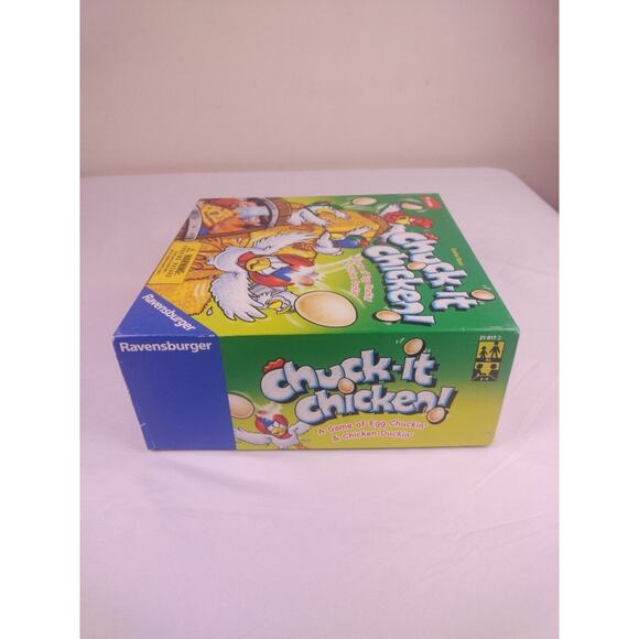 Chuck It Chicken Ravensburger 2006 Vintage Board Game - Picture 7 of 8